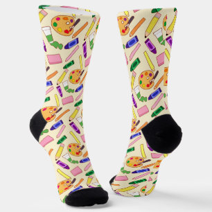 Calcetines Artículos de arte coloridos