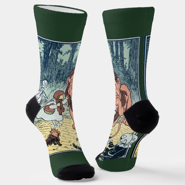 Calcetines Asistente de vintage de caracteres Oz, carretera d (Angular)