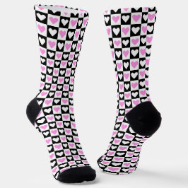Calcetines Astracción cardíaca Mazipoodles Rosa 2