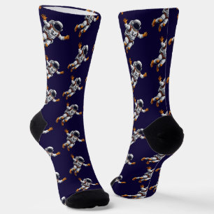 Calcetines Astronauta en el espacio