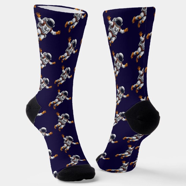Calcetines Astronauta en el espacio (Angular)