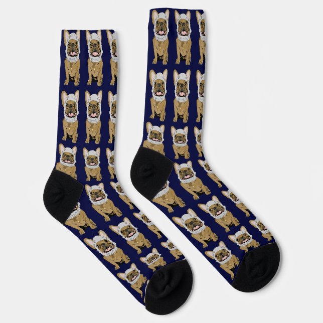 Calcetines Astronauta perro lindo (Derecha)