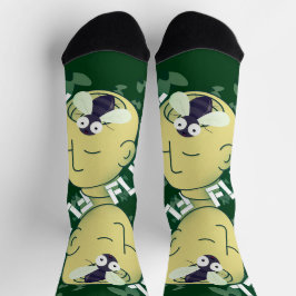 Calcetines Aterrizaje, zona toalla de playa