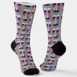 Calcetines Atrapado En Lápiz