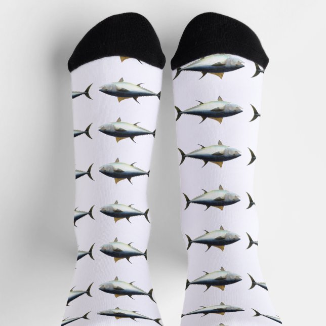 Calcetines Atún de Ojo Grande Estilo Thunder_Cove  (Arriba)