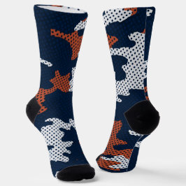 Calcetines Auburn Deep-South Tiger Spirit Camo 