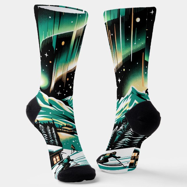 Calcetines Aurora Ski Adventure Unisex (Angular)
