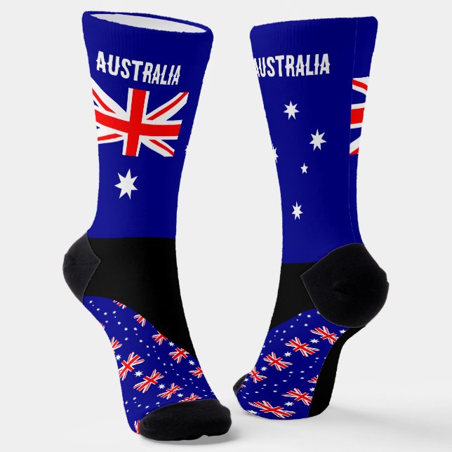 Calcetines Australia Socks, colores de la bandera australiana (Angular)