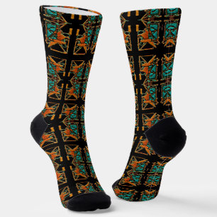 Calcetines Aztec Mandala