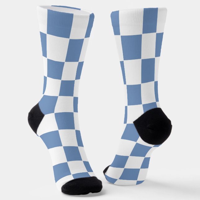 Calcetines Azul/Gris y blanco controlados (Angular)