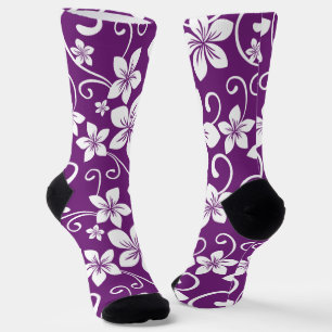 CALCETINES AZUL HAWAII (PLUM)