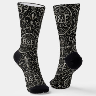 Calcetines B&E Diseño atrevido y elaborado 001864