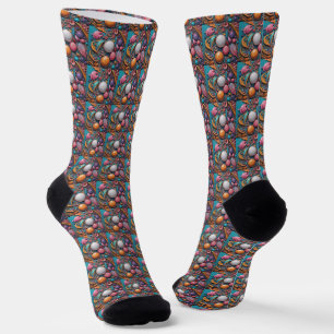 Calcetines B&E Diseño atrevido y elaborado 0048916