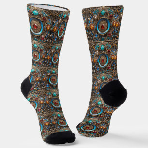 Calcetines B&E Diseño atrevido y elaborado 0048947
