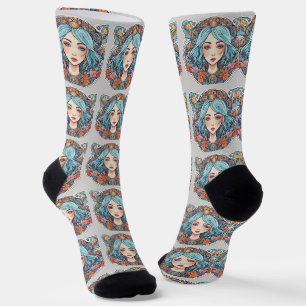 Calcetines B&E Diseño atrevido y elaborado 0048953