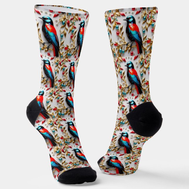 Calcetines B&E Diseño audaz y elaborado 002121 (Angular)
