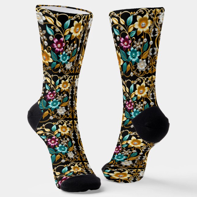 Calcetines B&E Diseño audaz y elaborado 002225 (Angular)