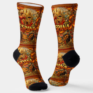 Calcetines B&E Diseño audaz y elaborado 002298