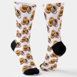 Calcetines Bagels y café