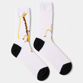 Calcetines BAILANDO ALREDEDOR DE MALAS "COSAS" GIRAFFE de Jef