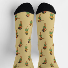 Calcetines Bailarín de hula de la boda de Hawaii