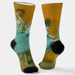 Calcetines Bailarinas de Degas en el ballet de bar