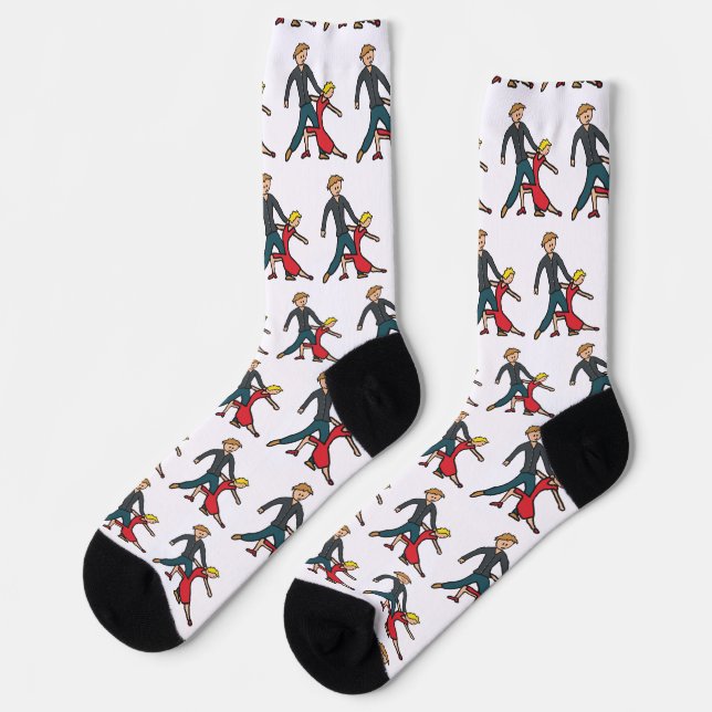 Calcetines Baile de Salsa (Izquierda)
