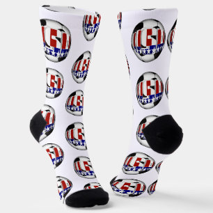 Calcetines Balón de fútbol de EE. UU.