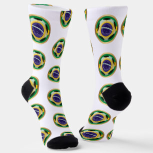 Calcetines Balón de Fútbol Deportes Brasil