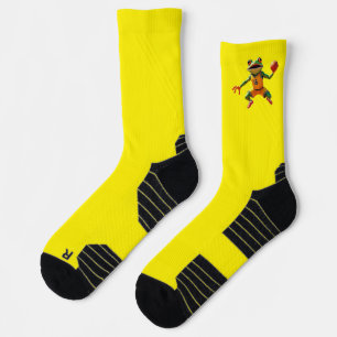 Calcetines Baloncesto Sopa amarilla de alto rendimiento