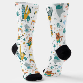 Calcetines Banda de animales personalizados