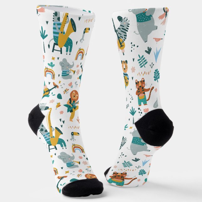 Calcetines Banda de animales personalizados (Angular)