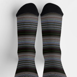 Calcetines Bandas modernas de corte retro