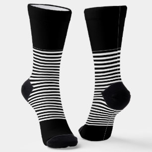 Calcetines Bandas negras + horizontales