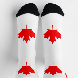 Calcetines Bandera canadiense Patriótico Canadá Orgullo nacio