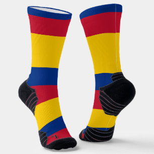 Calcetines bandera colombiana