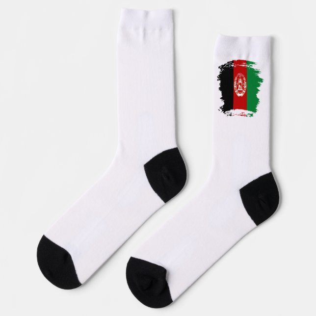 Calcetines Bandera de Afganistán (Izquierda)