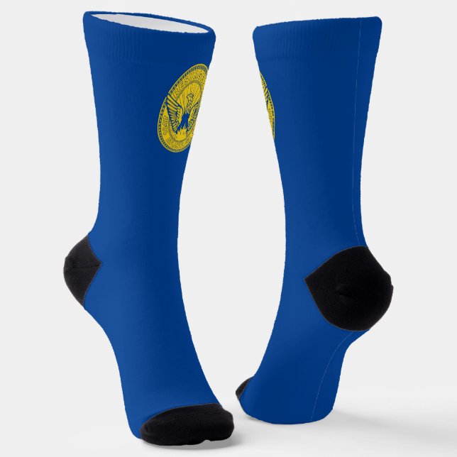 Calcetines Bandera de Atlanta (Georgia) (Angular)