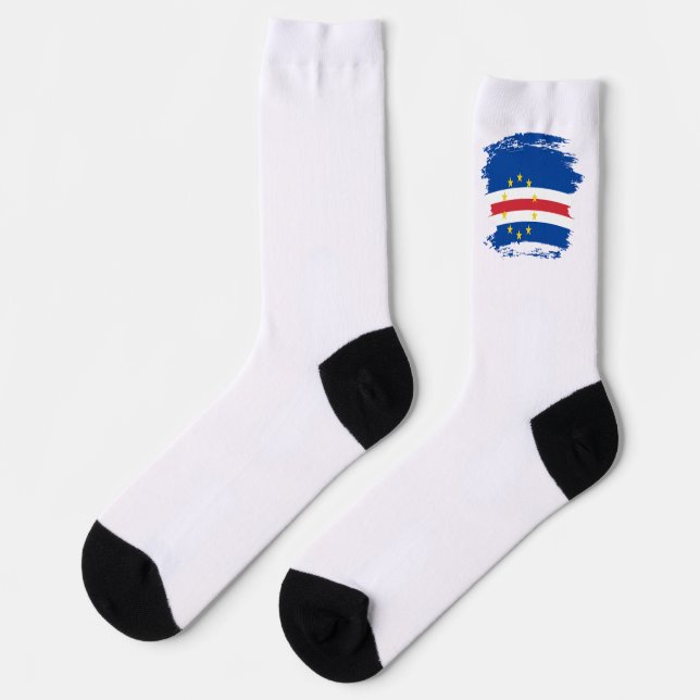 Calcetines Bandera de Cabo Verde (Izquierda)