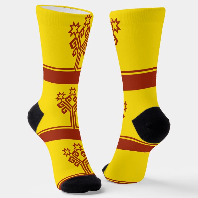 Calcetines Bandera de Chuvasia (Angular)