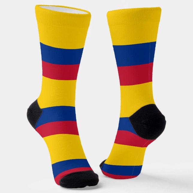 Calcetines Bandera de Colombia (Angular)