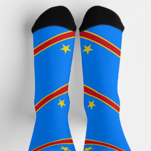 Calcetines Bandera de Congo Kinshasa