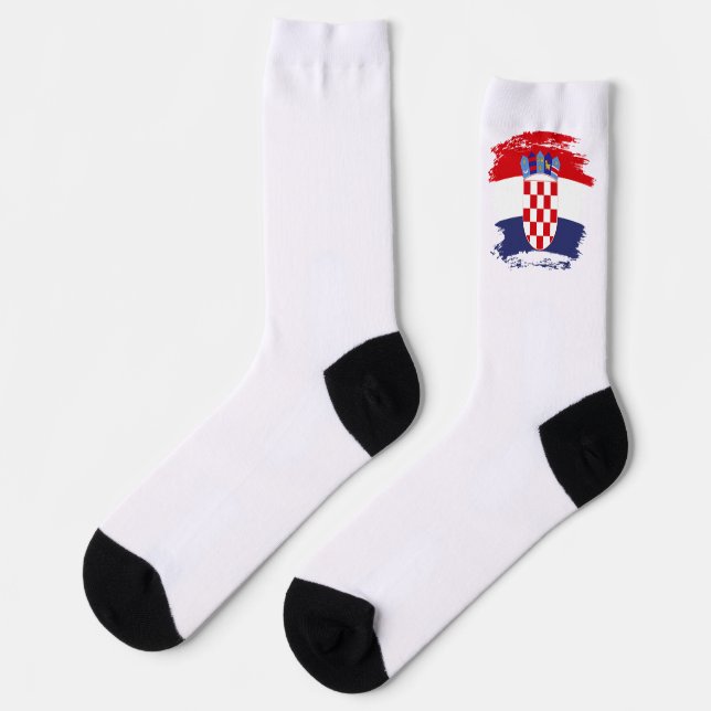 Calcetines Bandera de Croacia (Izquierda)