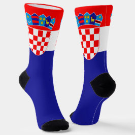 Calcetines Bandera de Croacia Orgullo Nacional Patriótico Cro