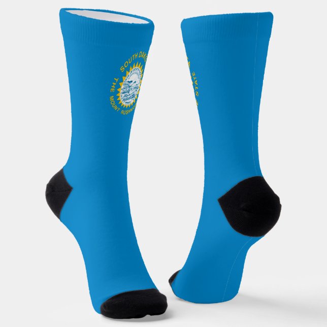 Calcetines Bandera de Dakota del Sur (Angular)