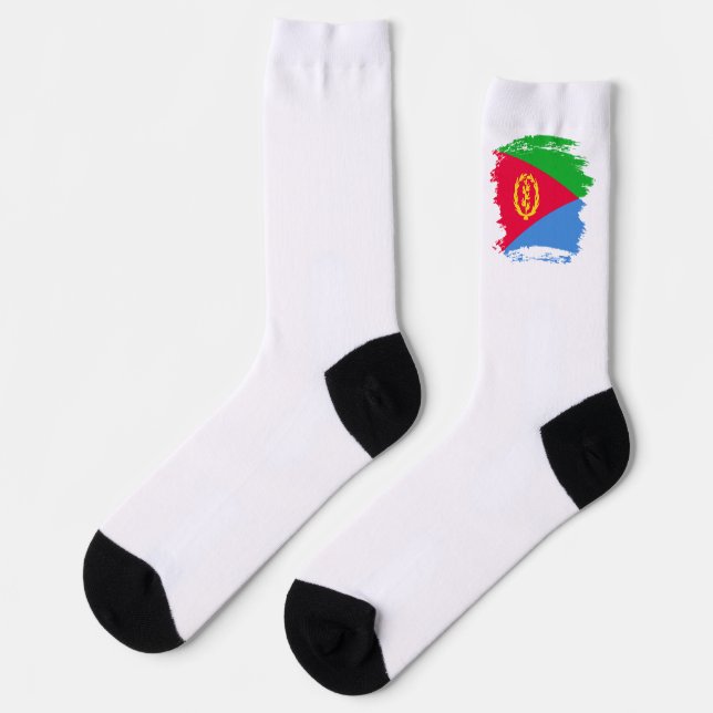 Calcetines Bandera de Eritrea (Izquierda)