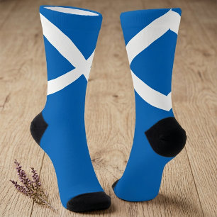 Calcetines Bandera de Escocia Tartán Patriótico Escocés 