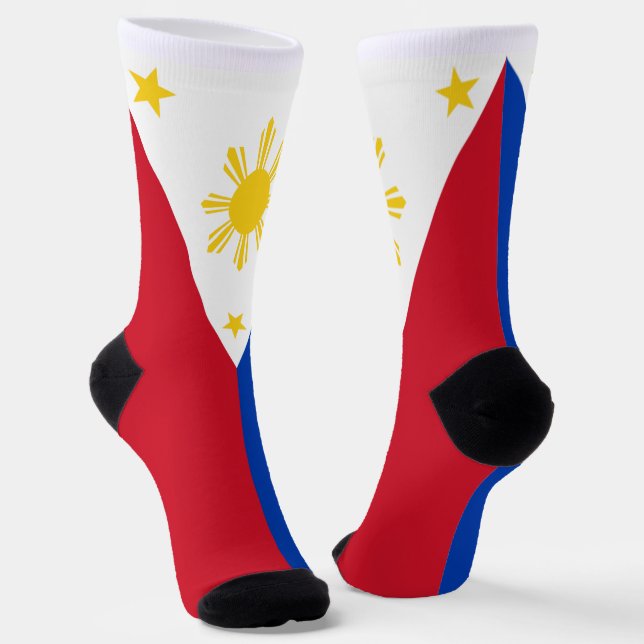 Calcetines Bandera de Filipinas (Angular)