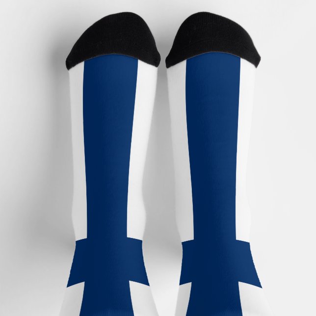 Calcetines Bandera de Finlandia (Arriba)