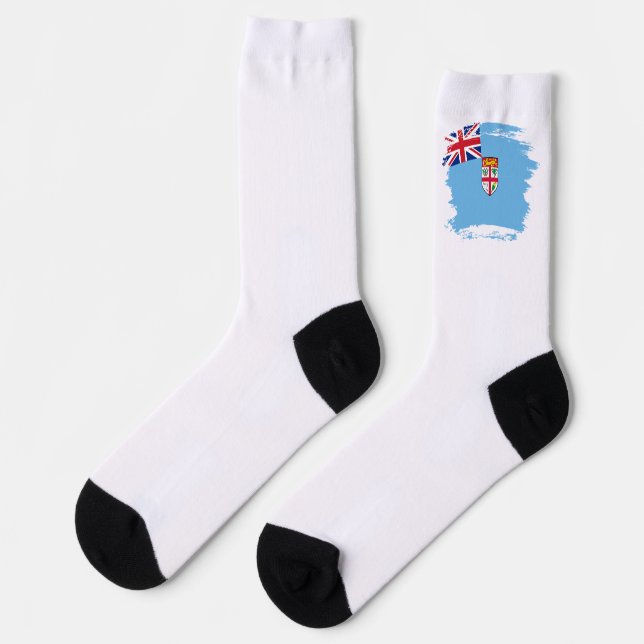 Calcetines Bandera de Fiyi (Izquierda)